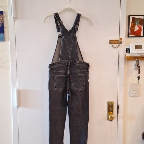 LEVI'S Overalls in Distressed Black - Size XS - Picture 6 of 8